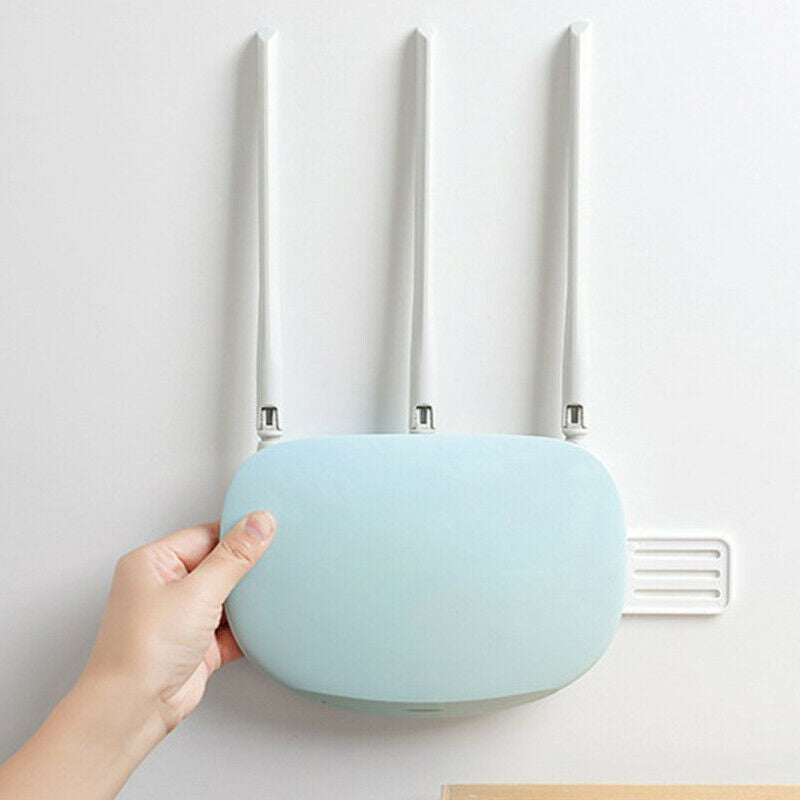 Multifunctional Rotatable Power Strip Holder Punch-free hook Adhesive Wall Ho KX