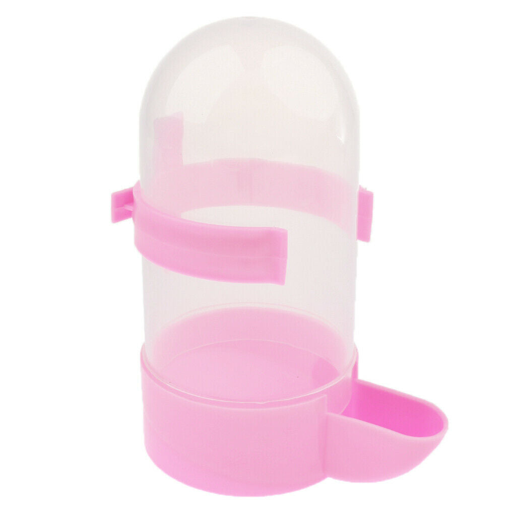 Pet Drinking Water Dispenser Drinker Water Fountain Bottle - 1000ml Pink