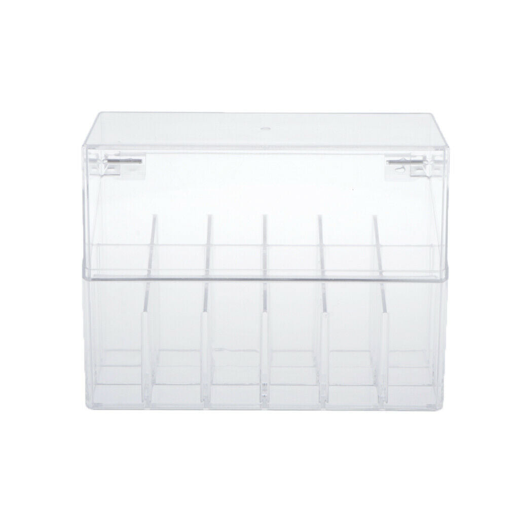 Acrylic Lipstick Organizer Dustproof Lipgloss Case Makeup Storage 18 Spaces