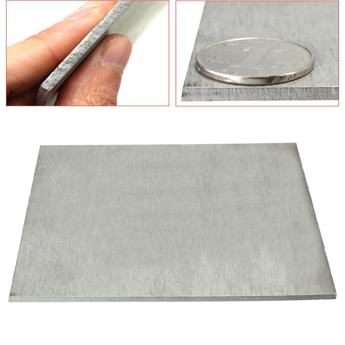 1PCS Titanium plate Ti Titan Gr.5 Gr5 Grade 3 x 150 x 150 mm #EW8-5 GY