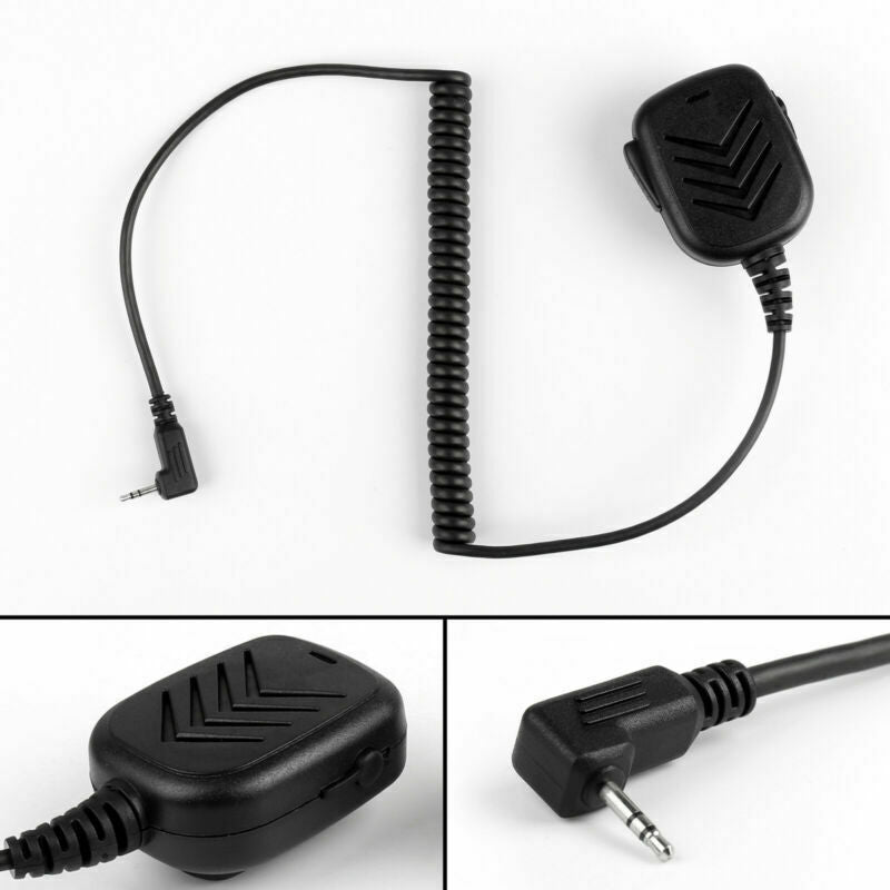 5xMT600 2.5mm Handheld Speaker Microphone For  T5428 Walkie Talkie  AT2