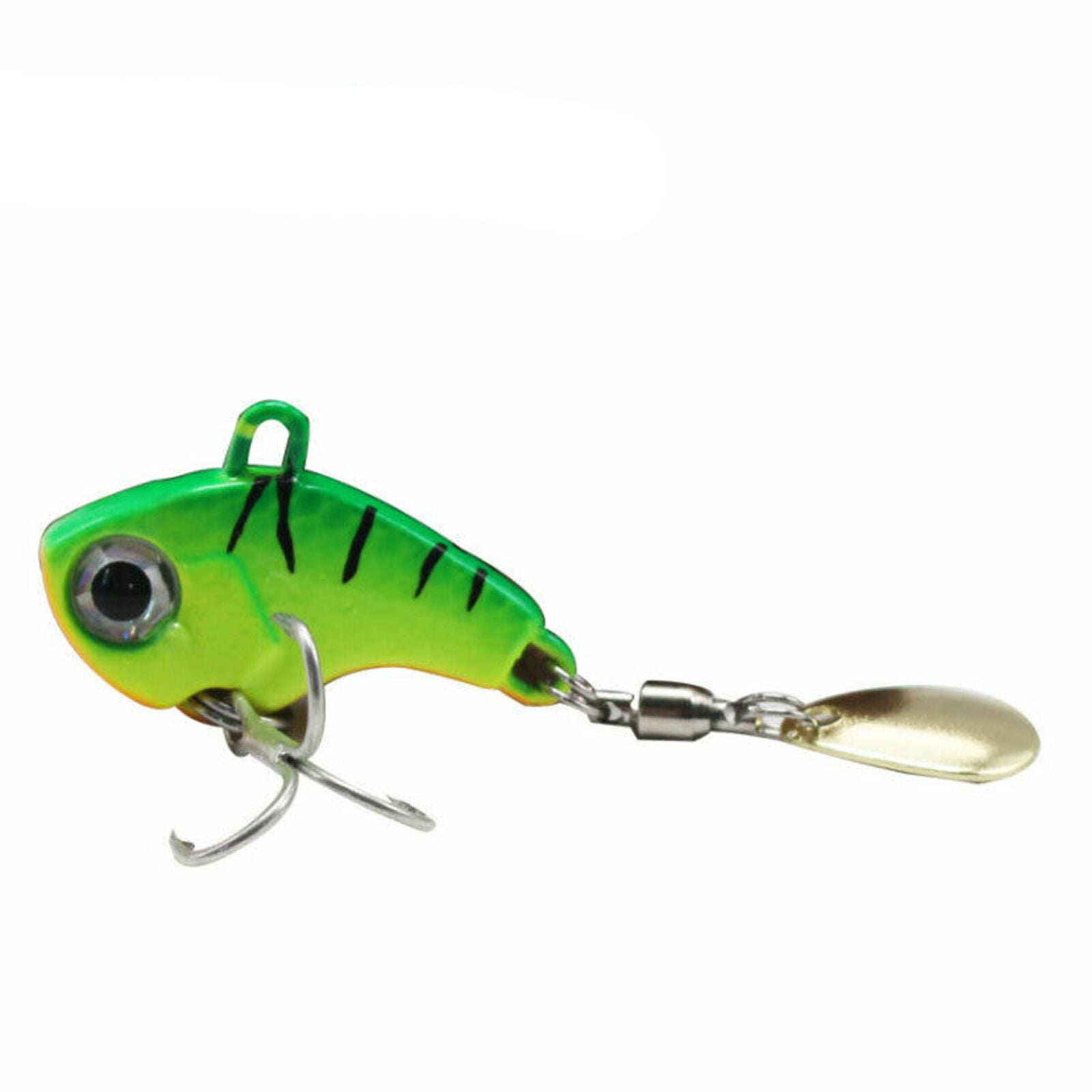 5pcs Pike Sea Fishing Spin Tail Jig Lures 7g Set in Box Bass Perch Trout