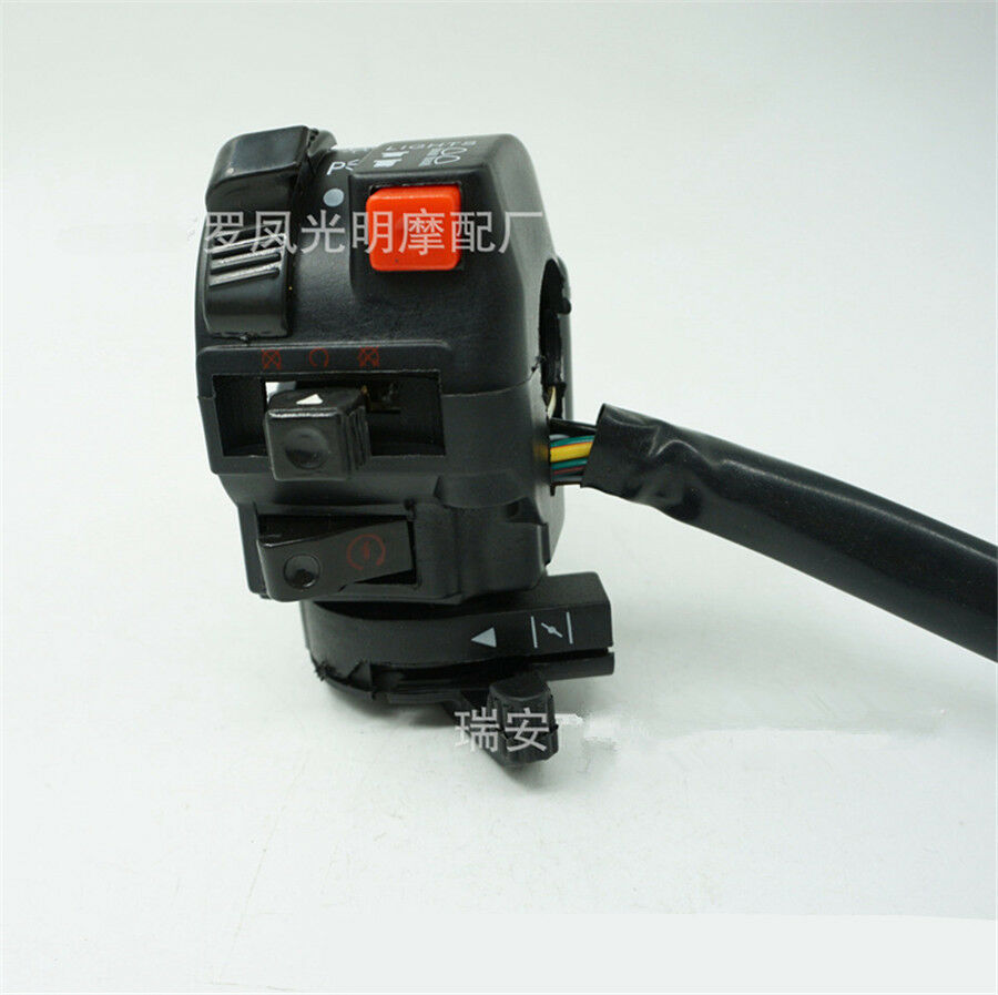 22mm 7/8"Motorcycle Handlebar Start Stop Headlight Hi/Low Throttle ON-Off Switch