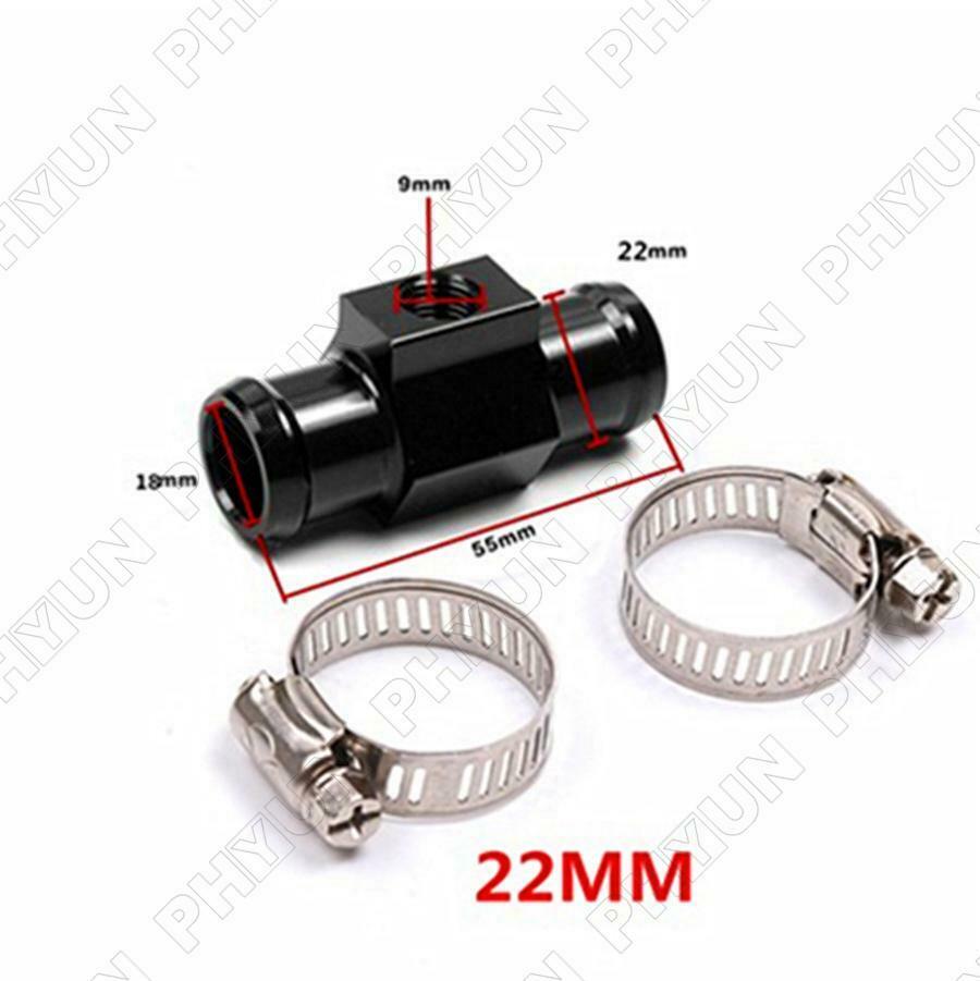 Motorcycle Water Temperature Voltage Hour Meter USB Charger 22MM Sensor Adapter
