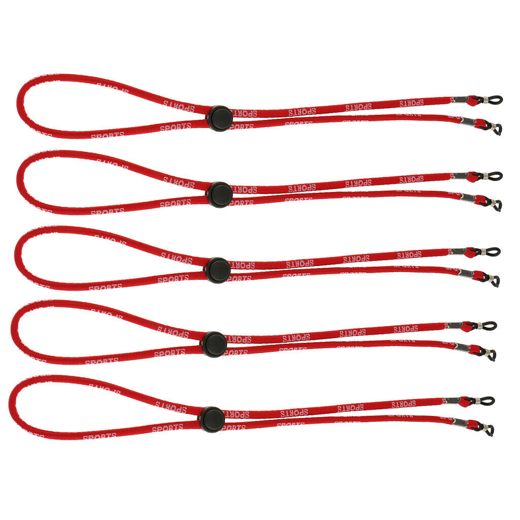 10 Pieces Adjustable Eyeglass Strap Eyeglass Straps Chain for