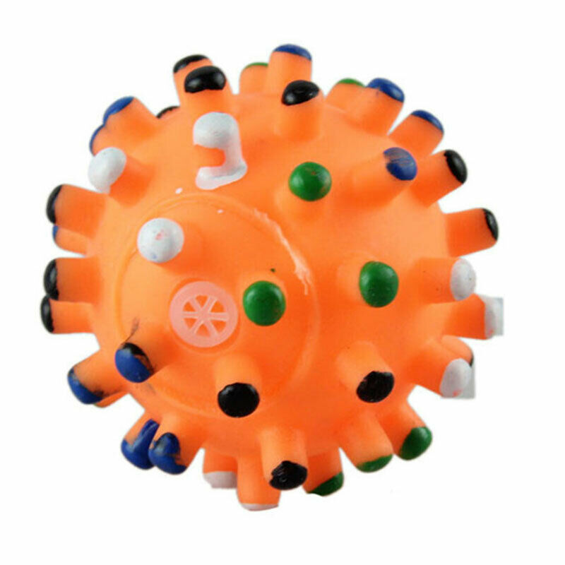 Durable Squeaky Pet Dog Ball Toys Dog Supplies Balls Squeaky T.l8