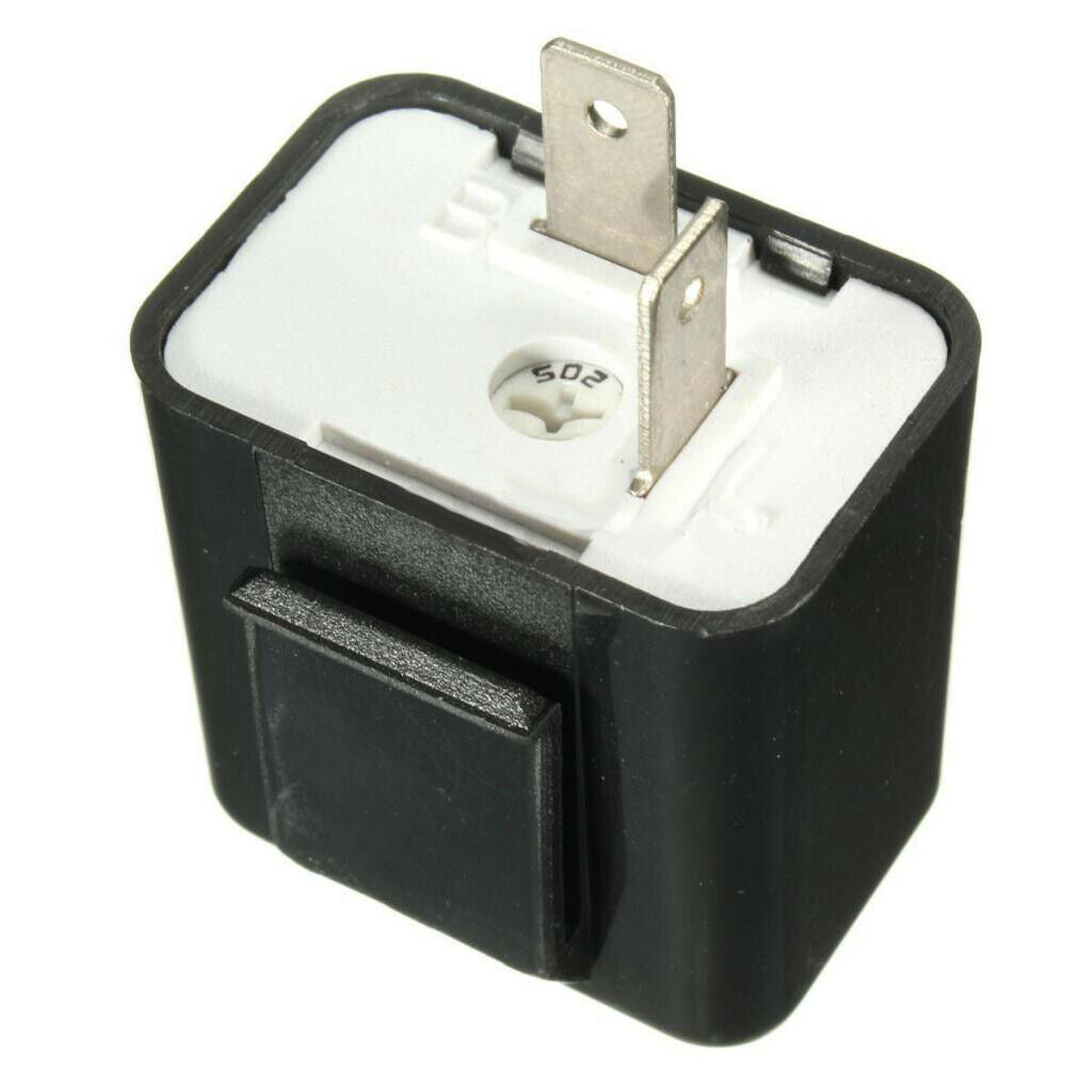 2PCS Motorcycle 12V 2-Pin Turn Signal LED Flasher Blinker