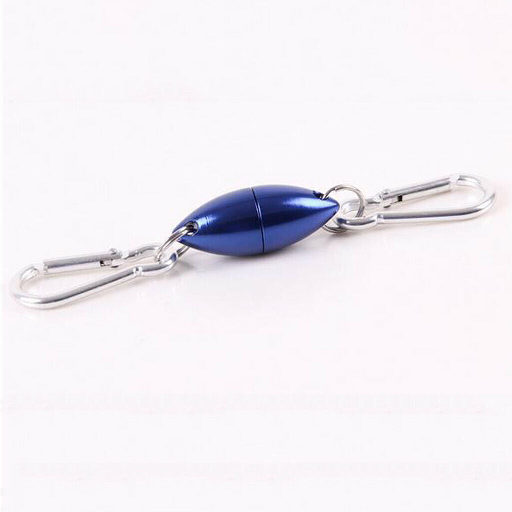Fly Fishing Magnetic Connector Landing Net Release Holder Keeper 2.2kg Blue