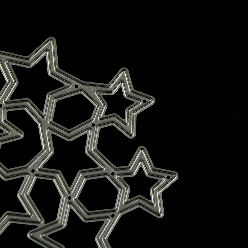 Shining stars Shape Metal Cutting Dies for DIY Scrapbook Album Cards Maki.l8