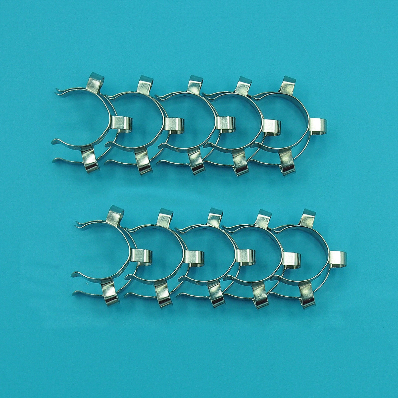 10 Pcs 29/32,29/42,Stainless Steel Clip,Keck Clamp,For 29# Glass Ground Joint