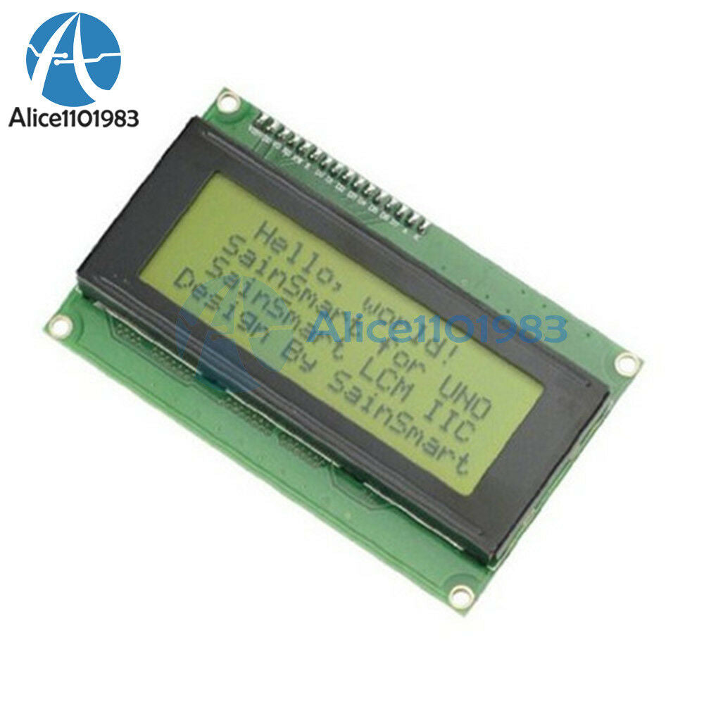 20x4 LCD 2004 Character Display + IIC/I2C/TWI/SPI Serial interface Board Module