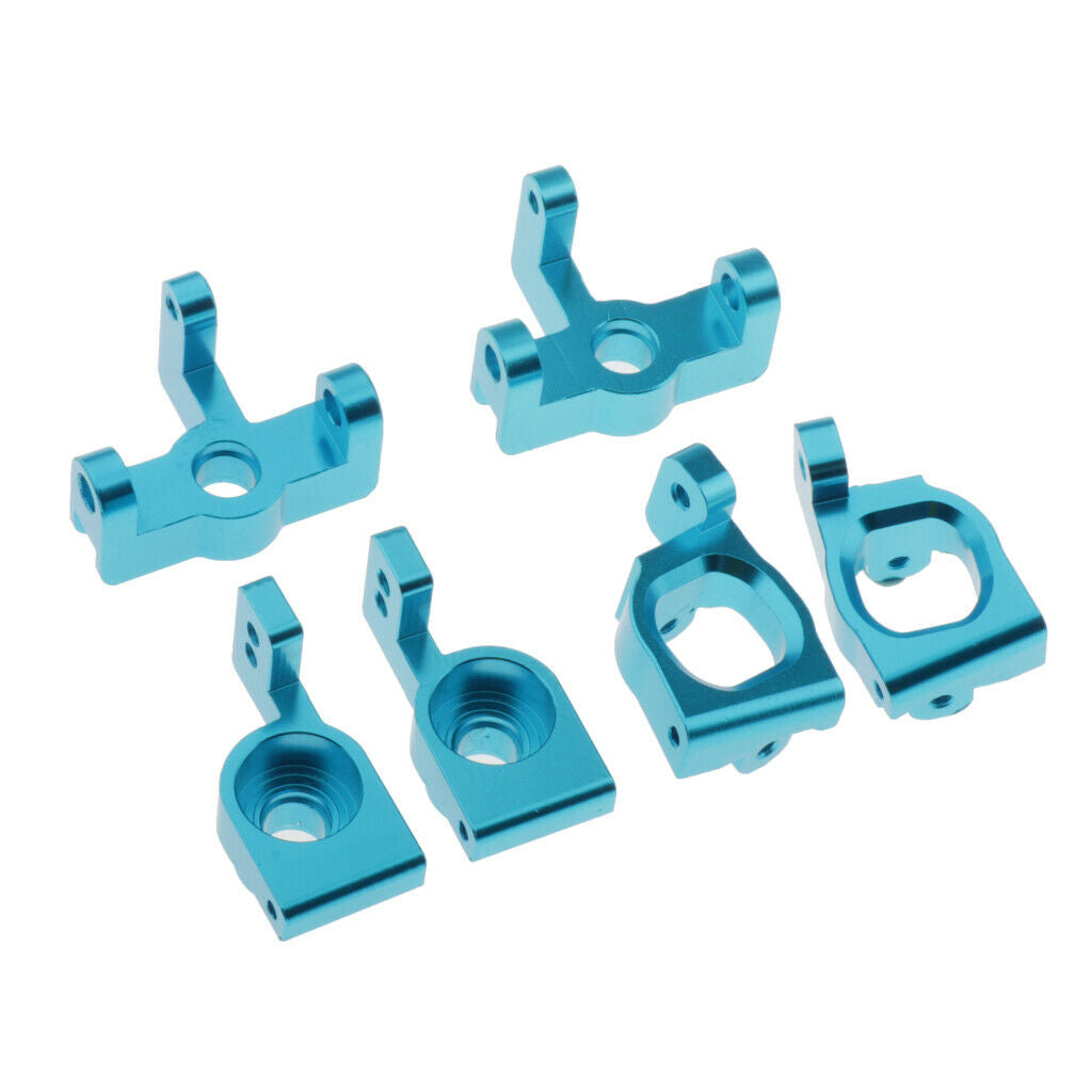 6 Pieces 14th RC Car C Hub Carriers Set Upgrade for WLtoys Parts Accessories