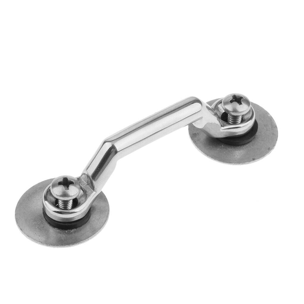 5mm Stainless Steel Bimini Pad Eye Footman Loop Tie Downs for Top Strap