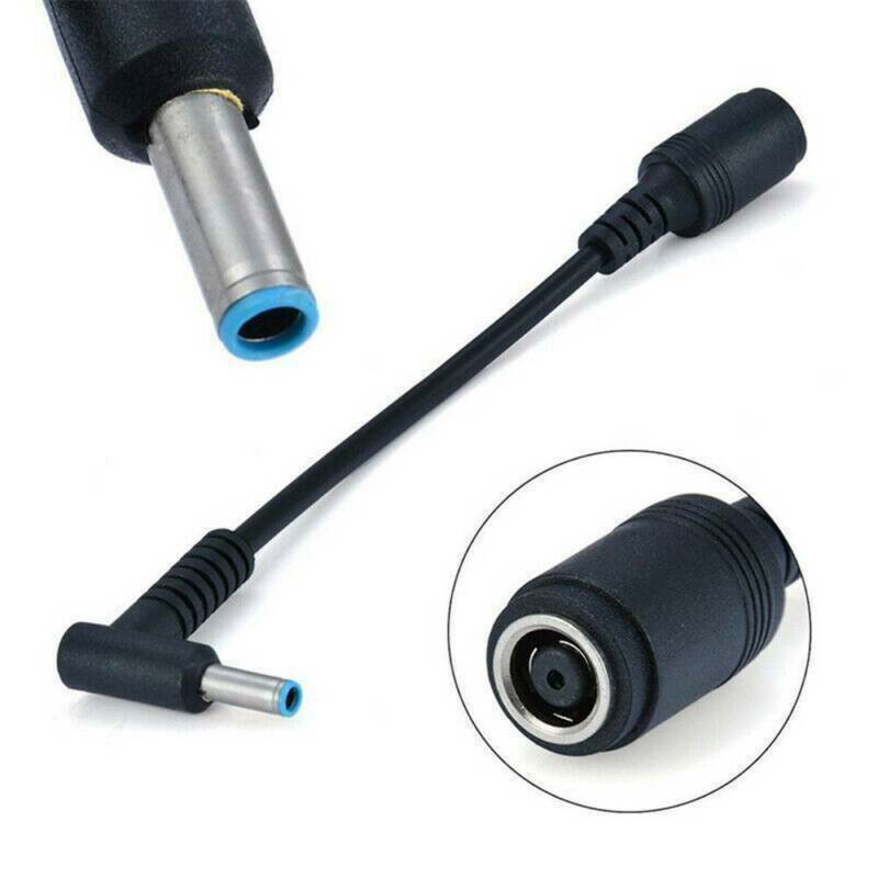 DC Power Charger Converter Adapter Cable 7.4mm To 4.5mm For HPDell Blue Tip T ga