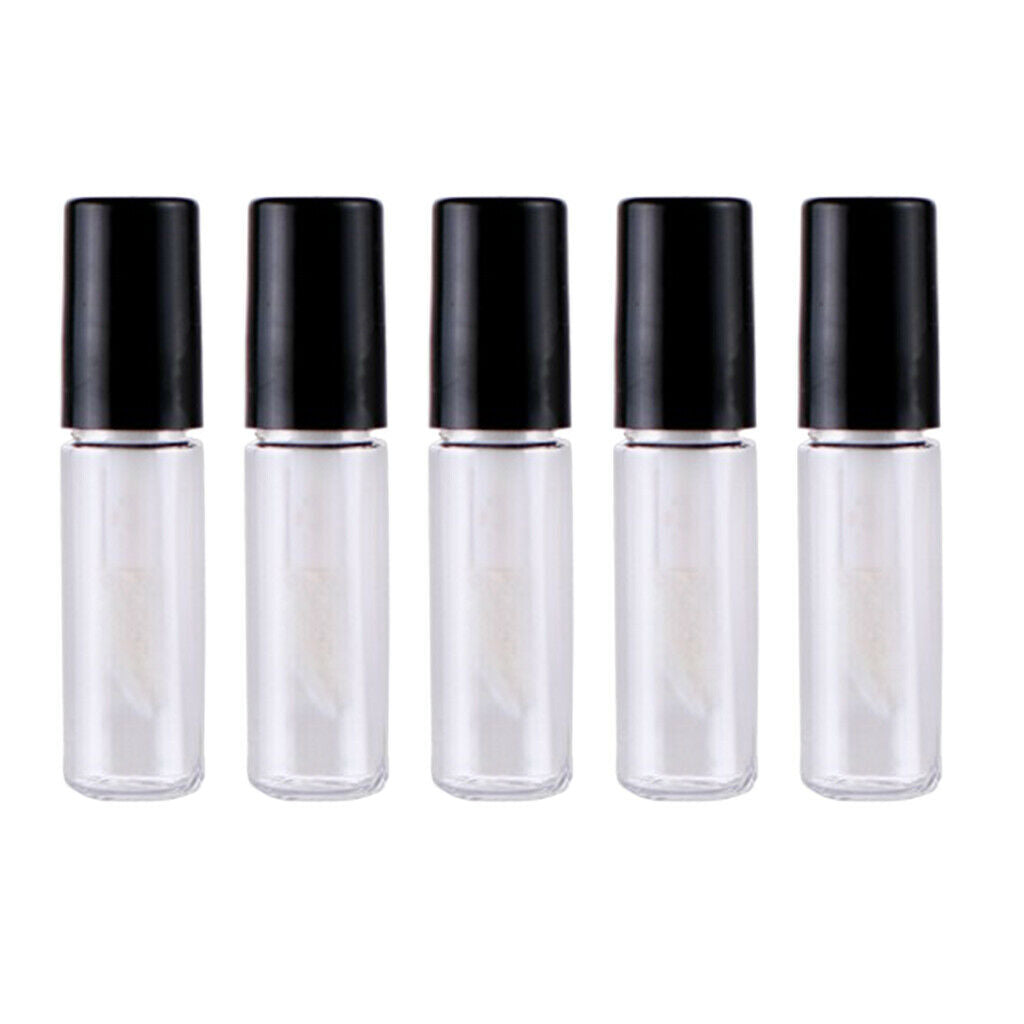 5 Pack Lip Gloss Tubes Containers Travel Refillable 2ml Lip Tint DIY Vials