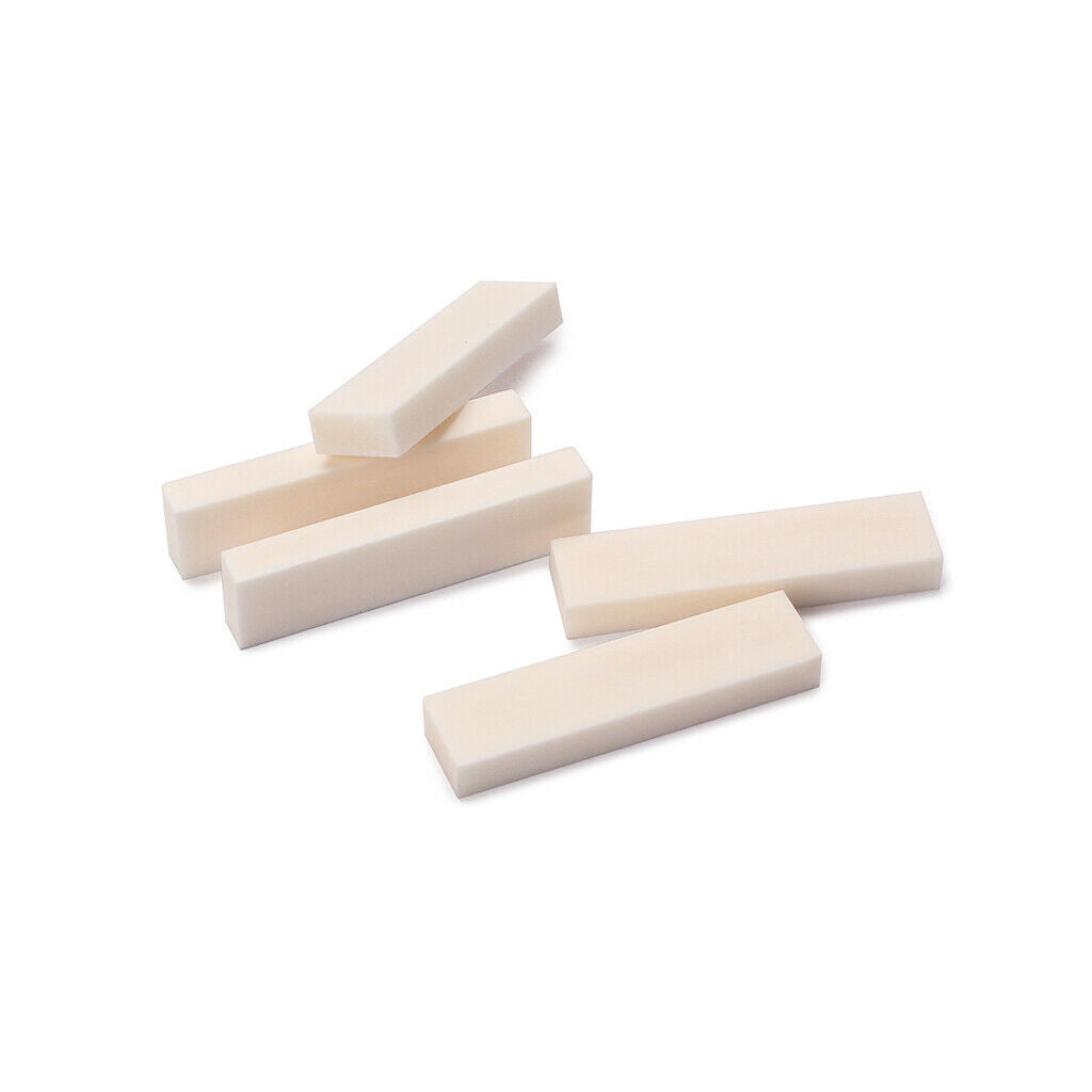 Artificial Bone Nuts DIY Set for Electric Guitar Ukulele