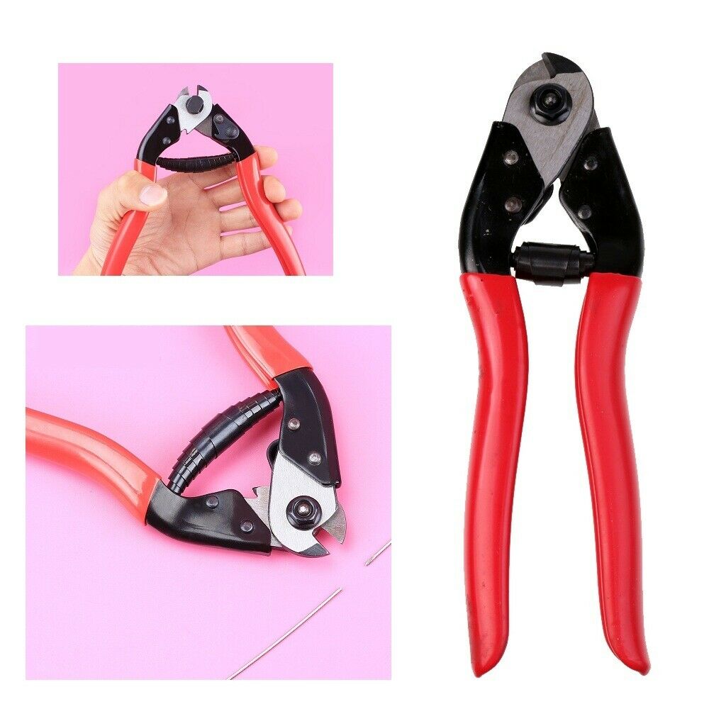 Prettyia Bicycle Bike Cable Cutter Tool Cut Steel  Brake Housing Pliers