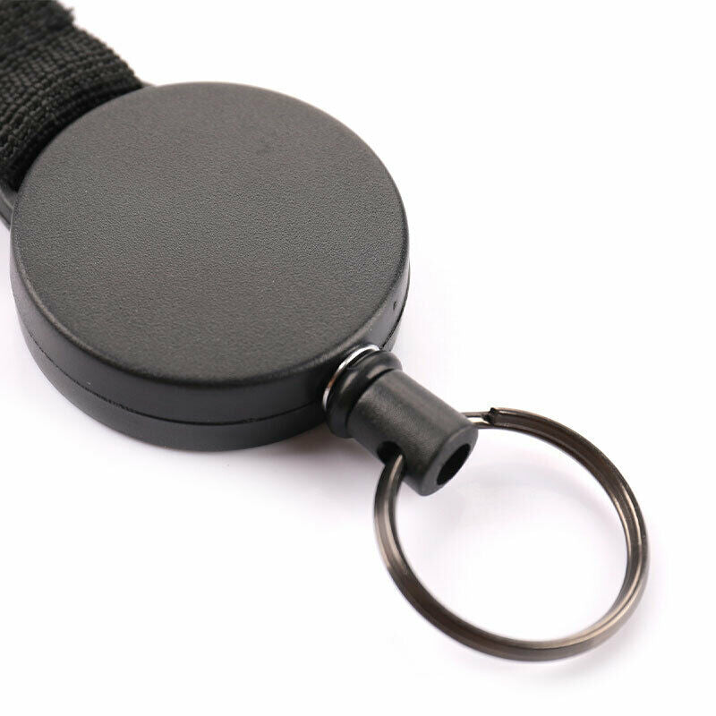 Retractable Keychain Key Ring Metal with Steel Wire Multitool Carabiner C.l8
