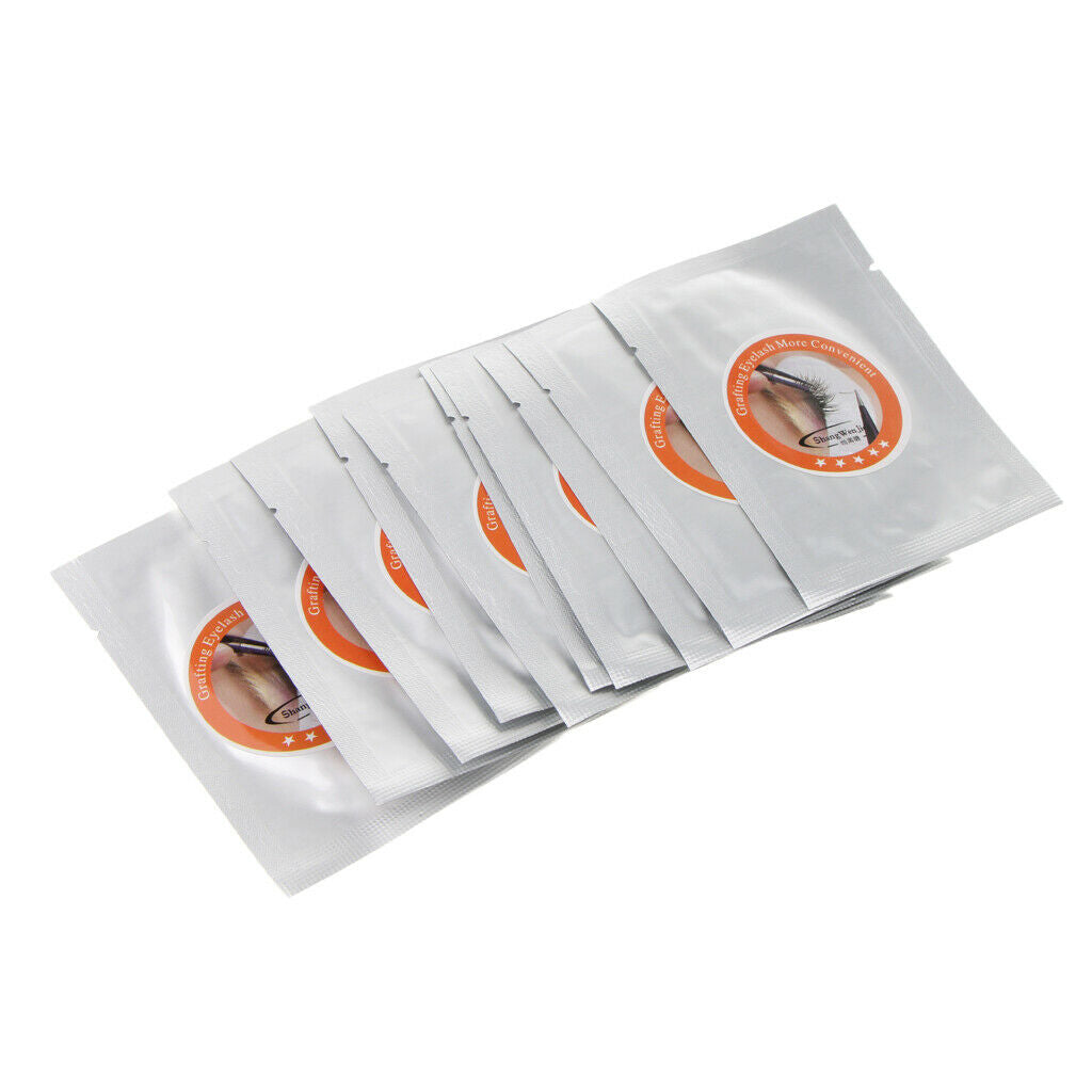3 Pairs Silicone Eyelash Pads 5pcs Y Shape Eyelash Brush & 10 Pairs Eye Pads