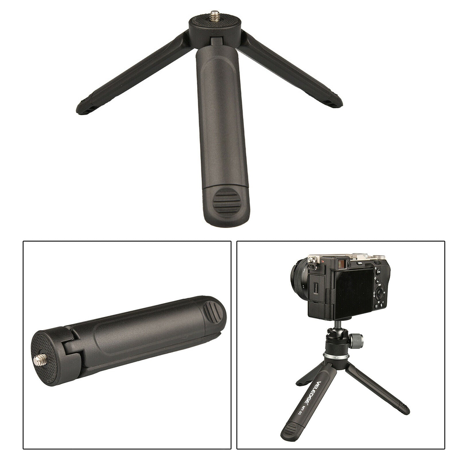 Mini Two-Stage Tabletop Tripod Grip Tripod Portable Photography Accessories