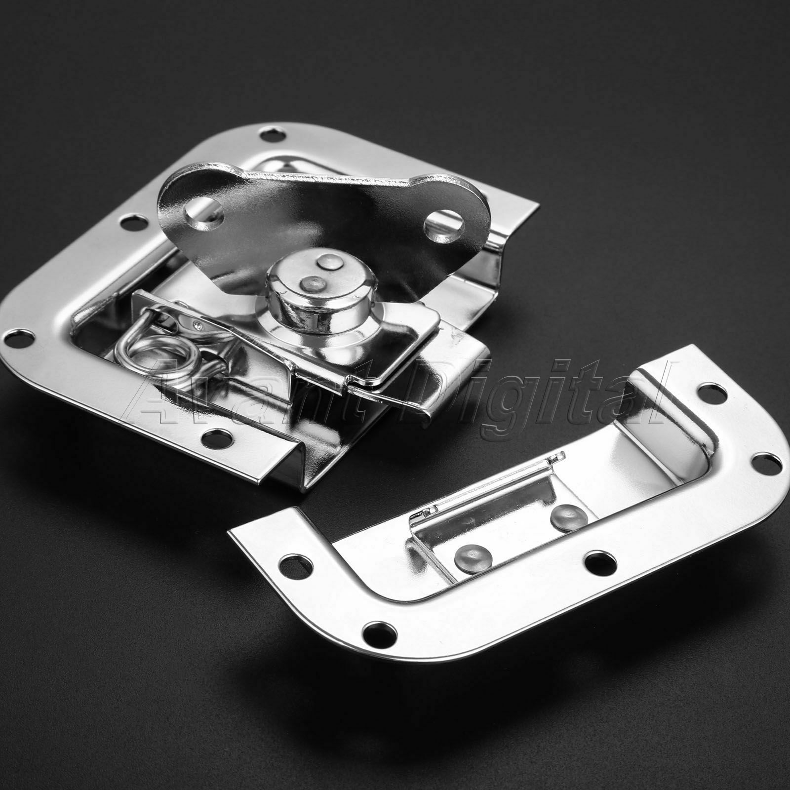Toolbox Cabinet Locking Recessed Butterfly Latch Equipment Box Cases Replacement