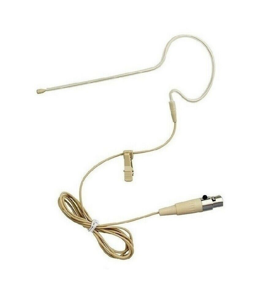 Omnidirectional Headset Earset Microphone 4 Pins for Shure uhf Wireless System