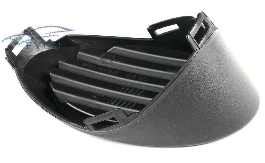 2PCS Front Right+Left Fog Light Cover Vent Grille For Ford Focus 2012-14 Black