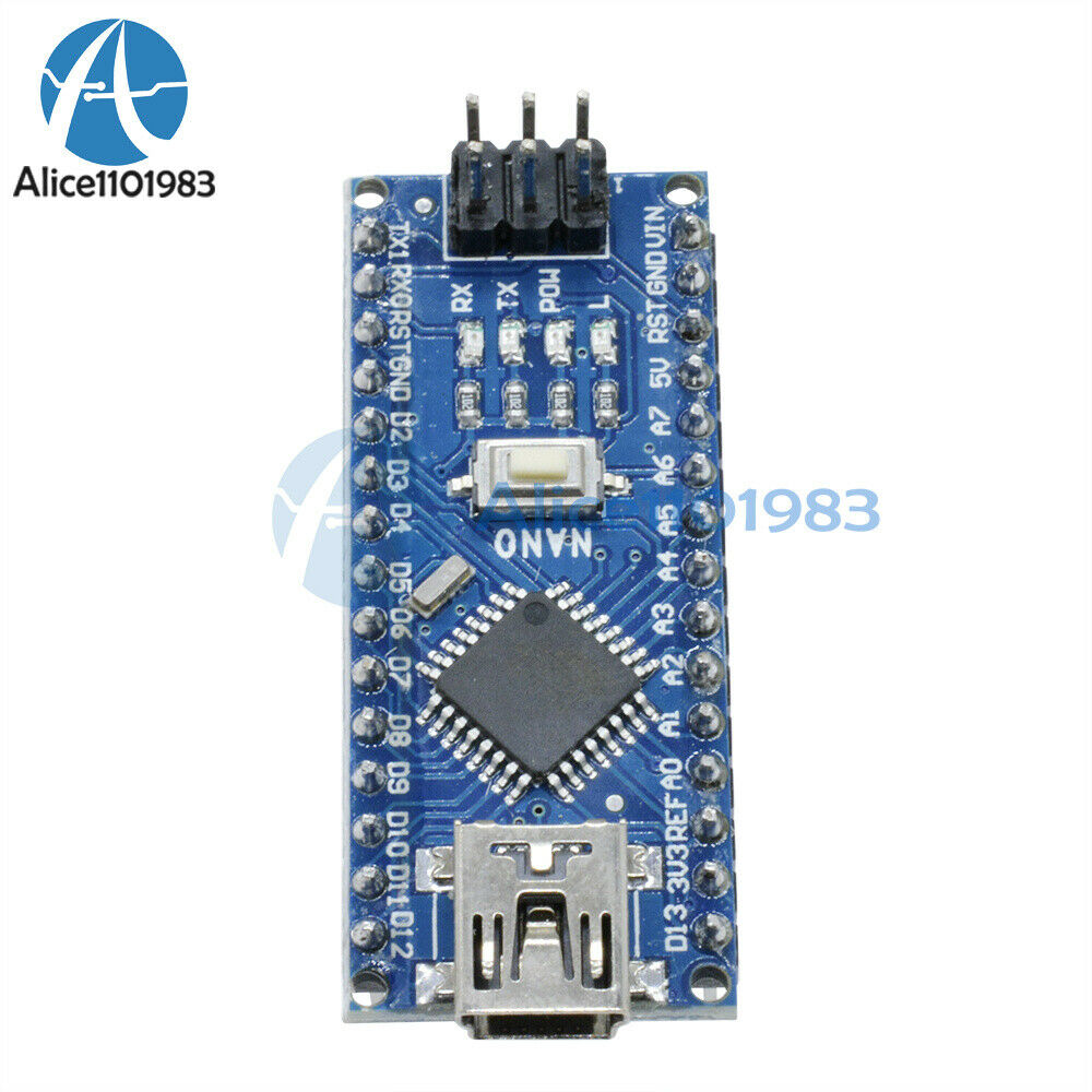 Mini USB Nano V3.0 CH340G ATmega328P-AU 5V 16M Micro-Controller For Arduino