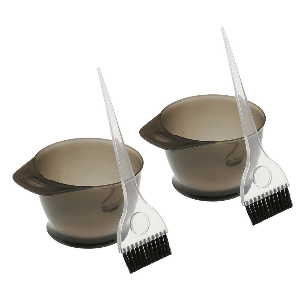 ABS Professional Hair Colouring Brush Bowl Tool for Hair Color Dye Set