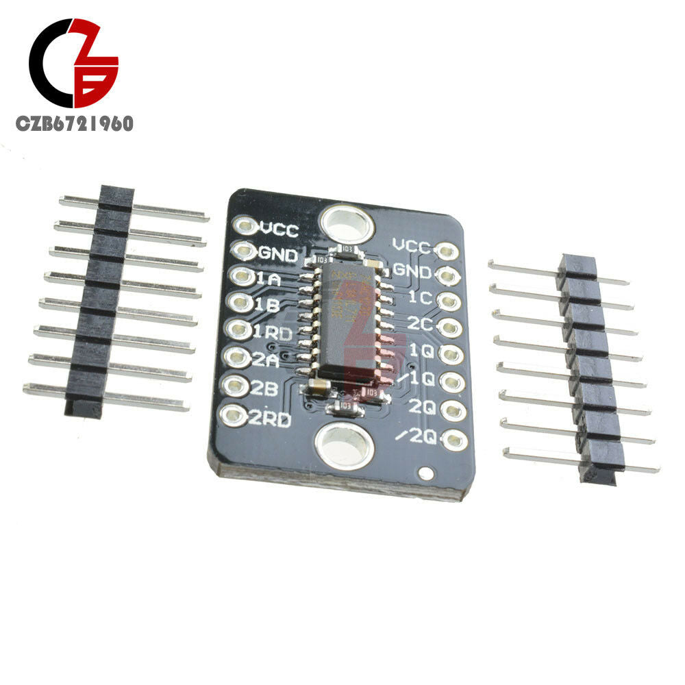 74HC123D Dual Retriggerable Monostable Trigger Multivibrator With Reset Module