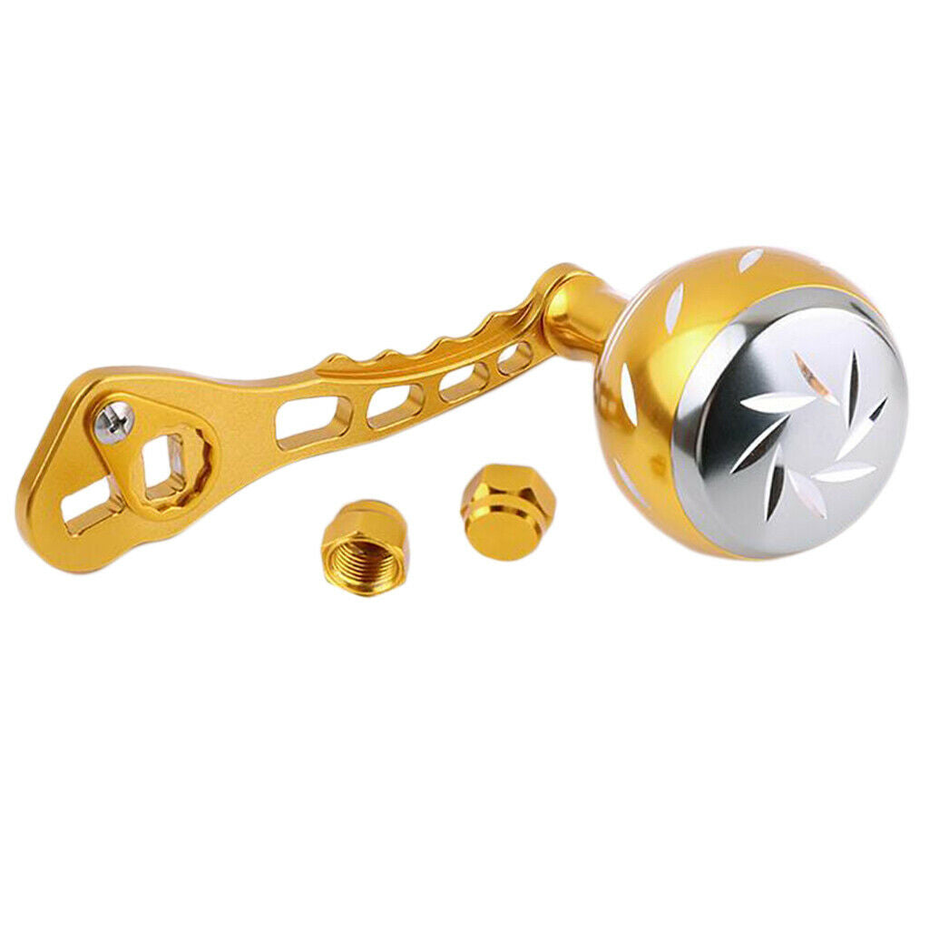 Fishing Reel Handle Ball Knob & Handle for S/D/A/H   Reel Golden