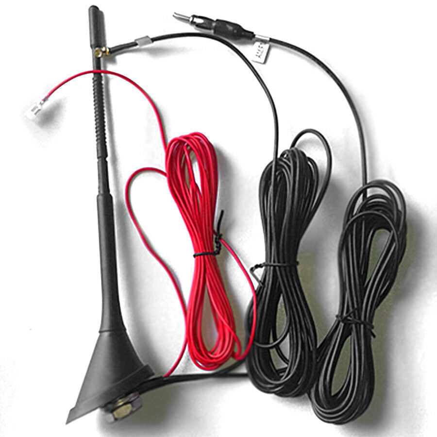 Automobile Roof Mounted Combined FM + DAB Antenna Built-in Amplifier Active SMB