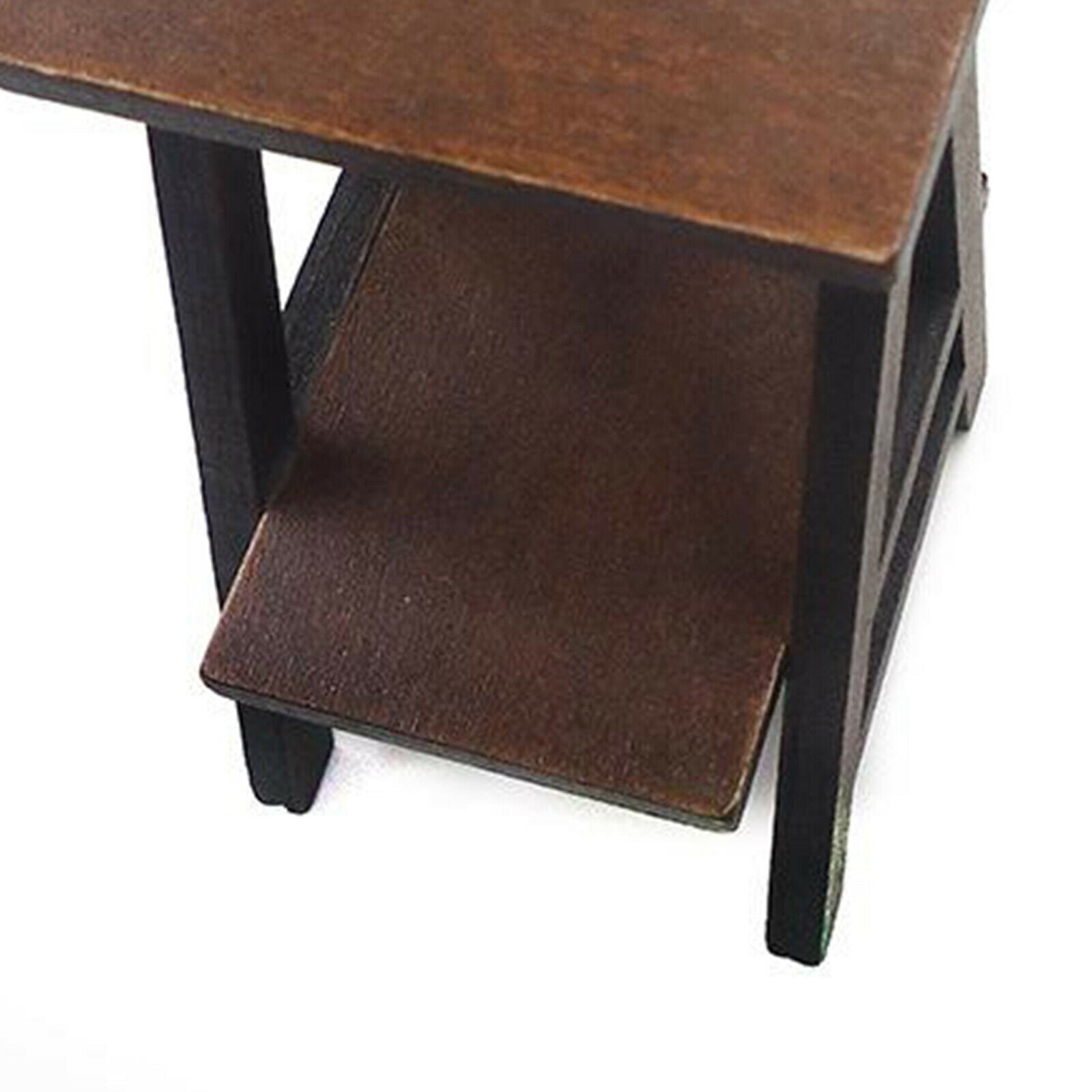 Retro 1/12 Black Stand Floor Flower Rack Garden Rack Shelves Furniture