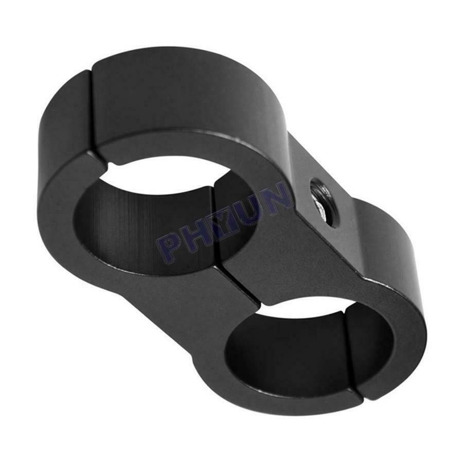 8 PCS AN-4 AN4 11MM Braided Hose Separator Clamp Fuel Oil Lines Bracket Clips
