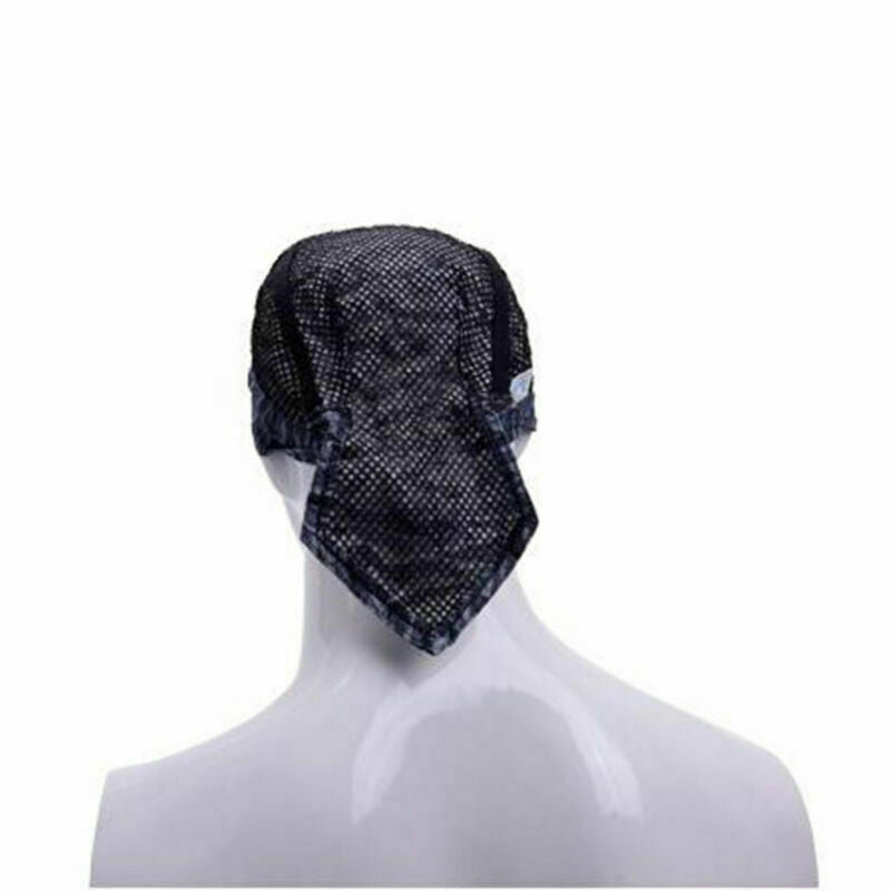 1X Welding Welder Protective Hat Cap Scarf Welder Flame Retardant Cotton Helmet