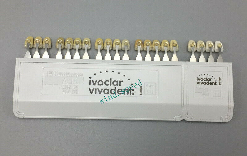 lvoclar Vivadent Dental Teeth Shade Guide A-D 20 color Porcelain Tooth Bas VITA