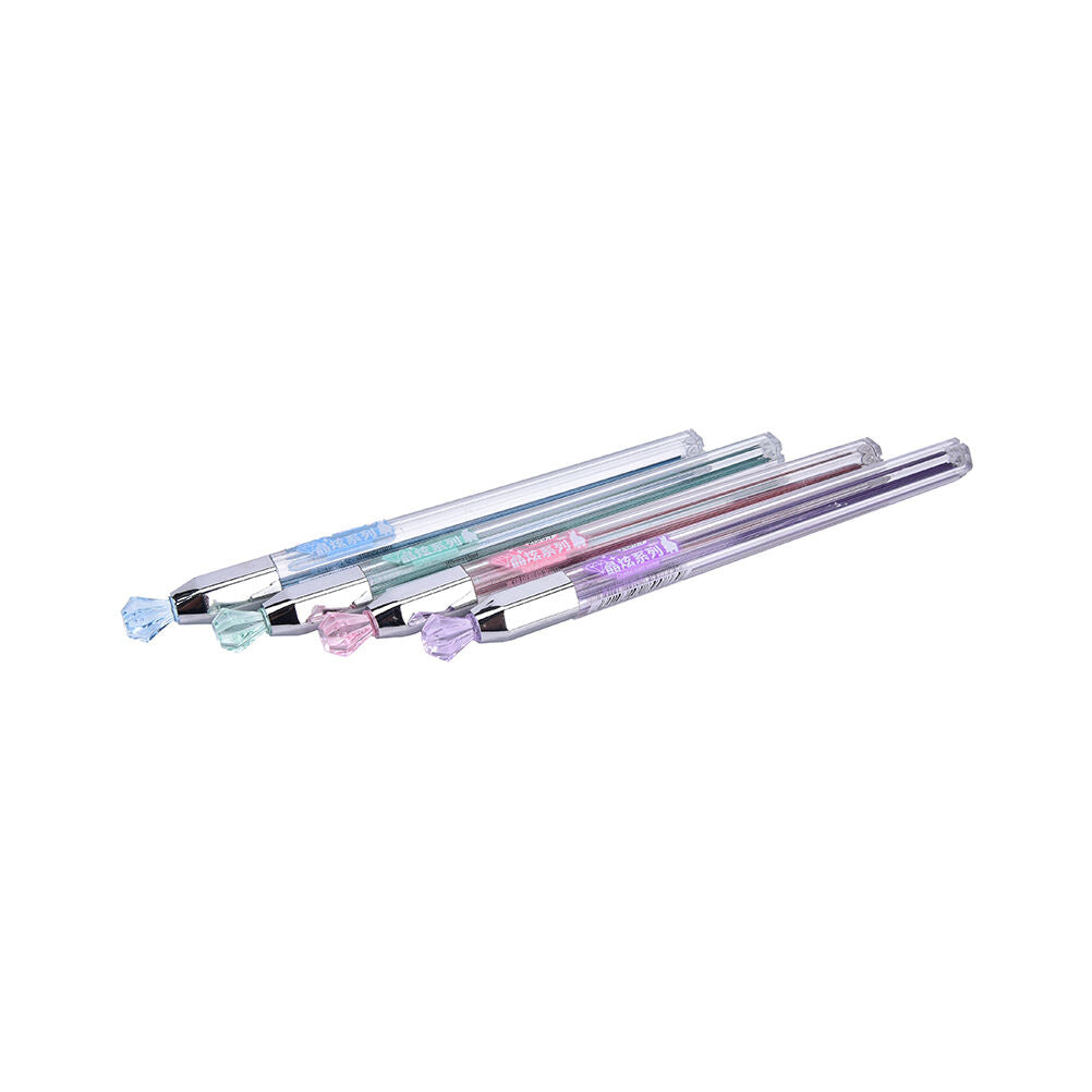 40PCs 0.7mm 2B Mechanical Pencil Black Lead Refill Tube Case Drafting Stud.l8