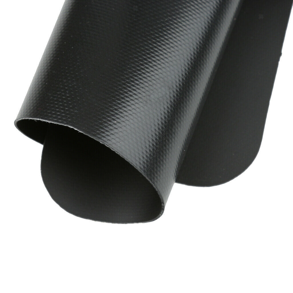 2Pcs Inflatable Boat/Dinghy/RIB PVC Repair Patch Accessories - Black & Red