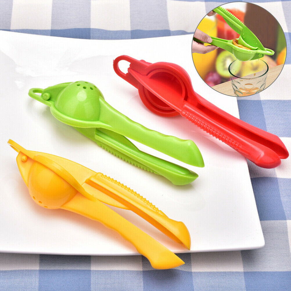 1Pc Lemon lime squeezer 2 in1 manual hand held juicer orange fruit juice .l8