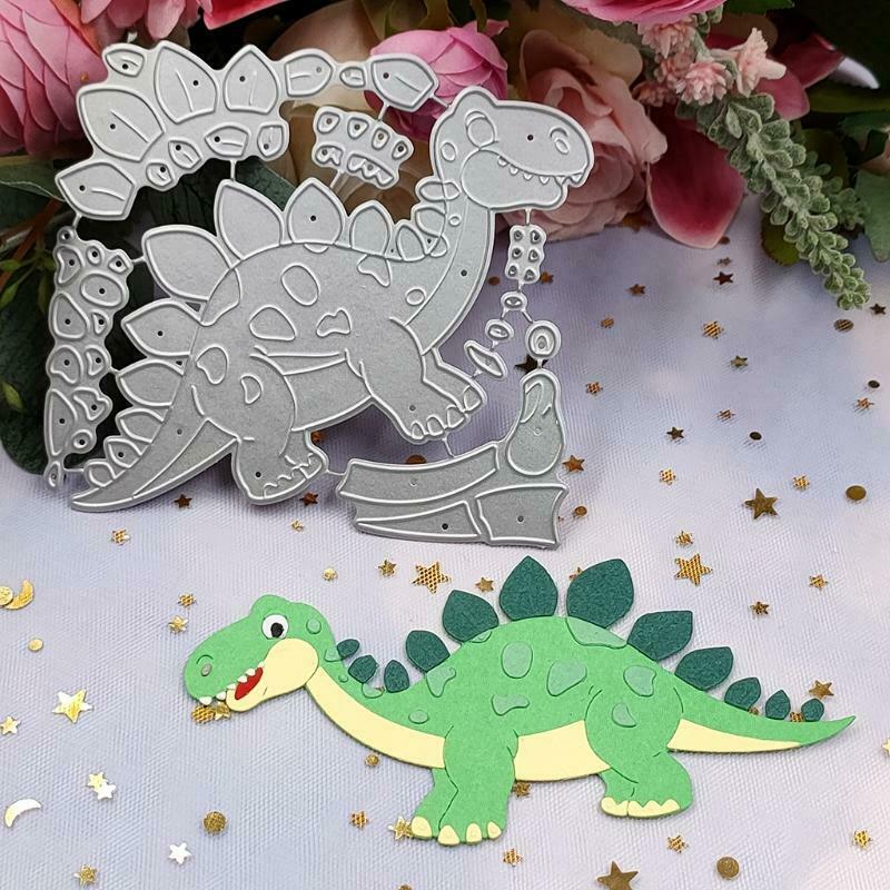 Stegosaurus DIY Embossing Carbon Steel Mould for Album Paper Card Making