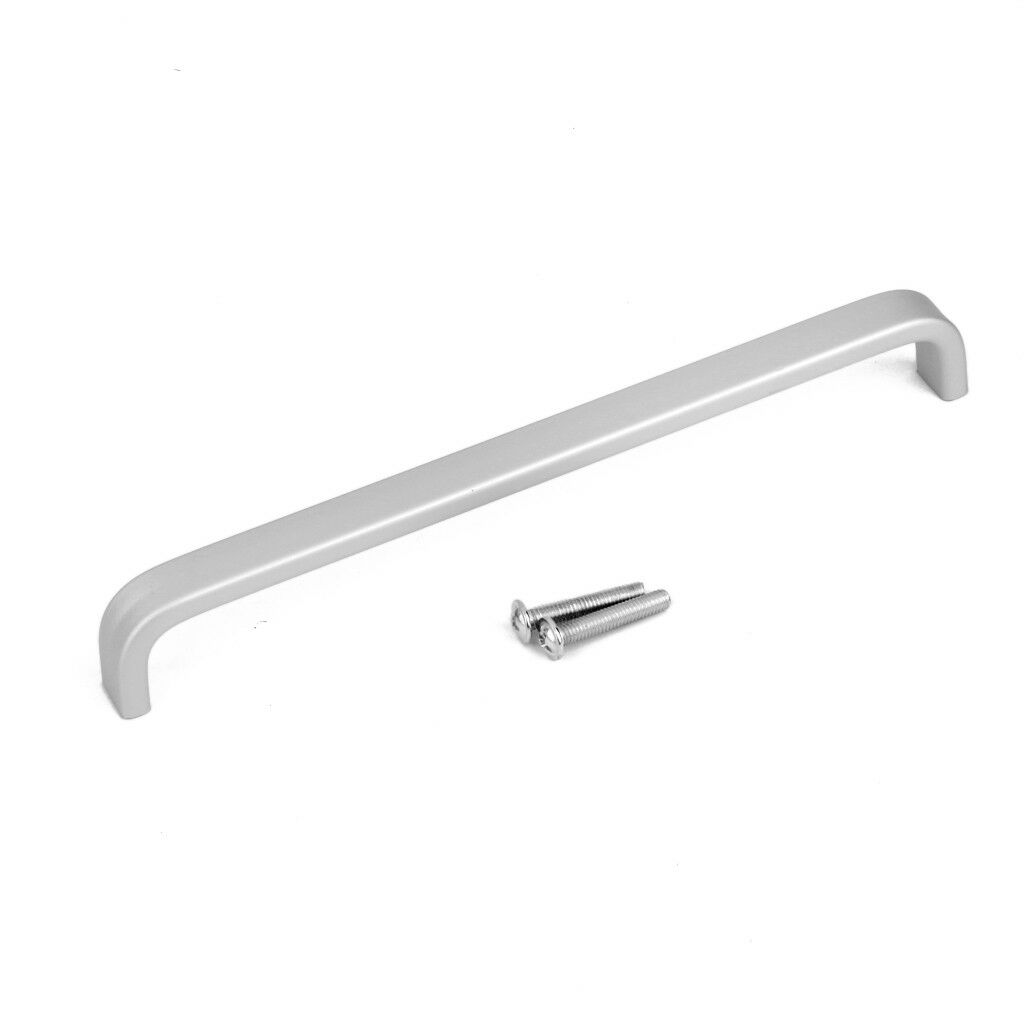 Aluminium Solid Cabinet Door Drawer Cupboard Pull Knob Handle 160mm Silvery