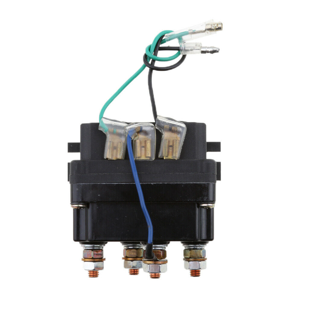 12V Solenoid Relay Contactor Winch Rocker Switch Thumb for ATV/UTV