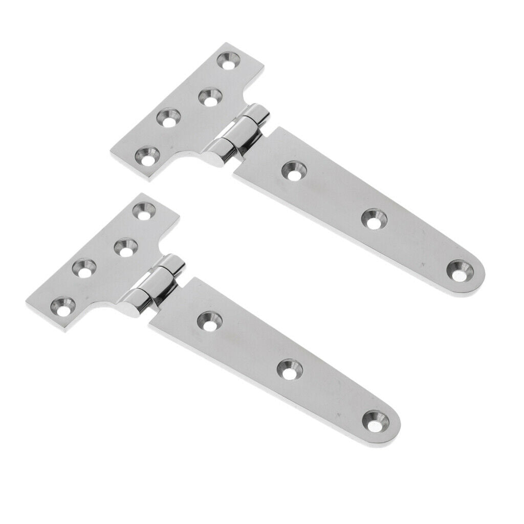 2-Piece T-Strap Door Hinge, Heavy-Duty Strap Hinge, Shed, Decorative Storage