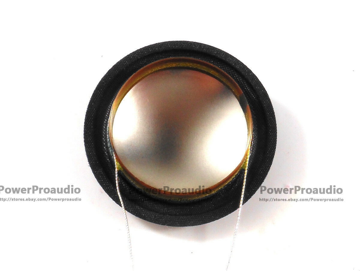 2pcs 20.4mm Black Silk+ Titanium Dome diaphragm Speaker voice coil Repair 5 Ohm