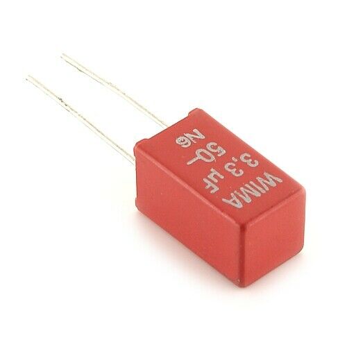 [10pcs] MKS2B043301H00KSSD 3.3uF 50V 10% MKS2 R5.0