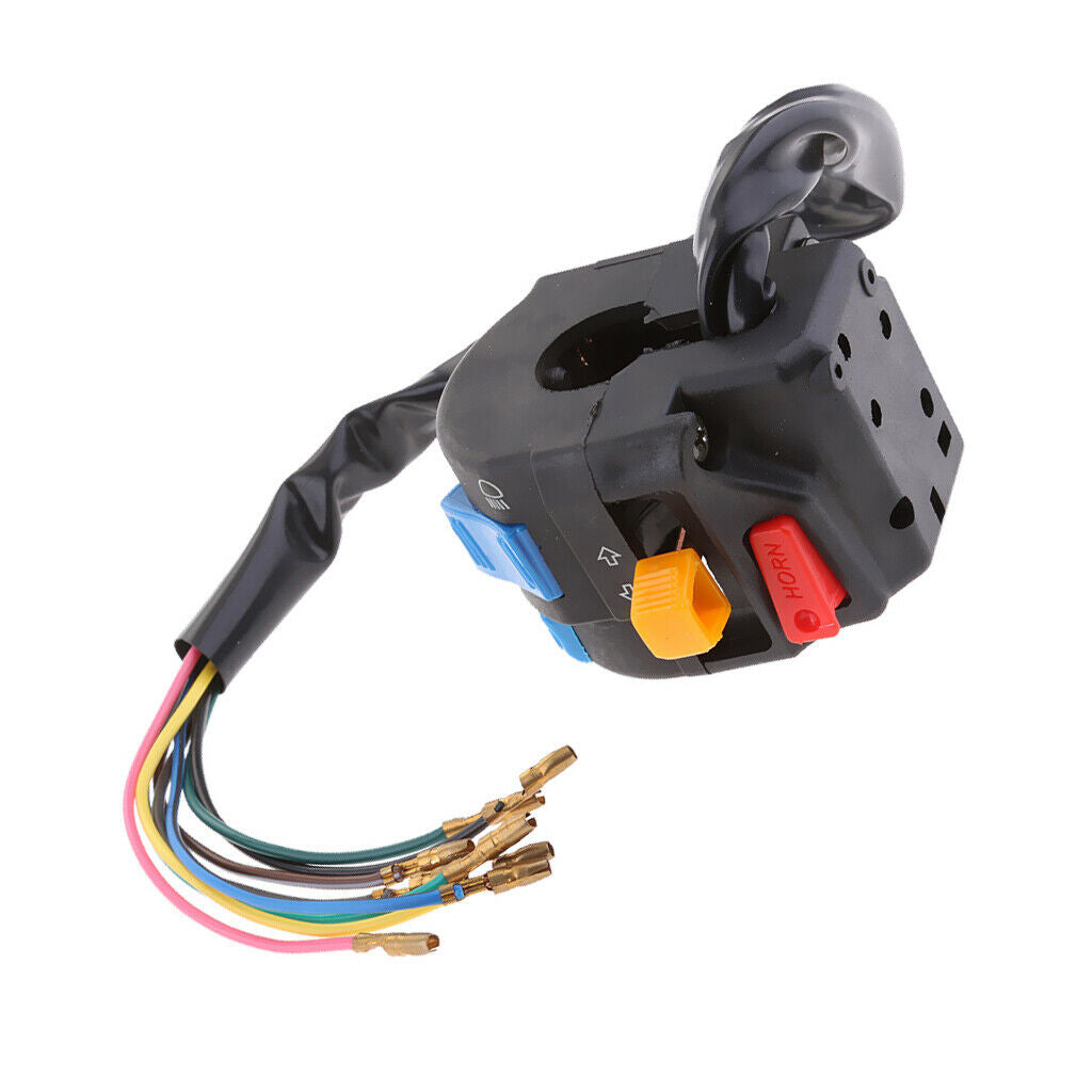 Motorcycle Motorbike 7/8inch Handlebar Control Switch Light Beam Turn Signal