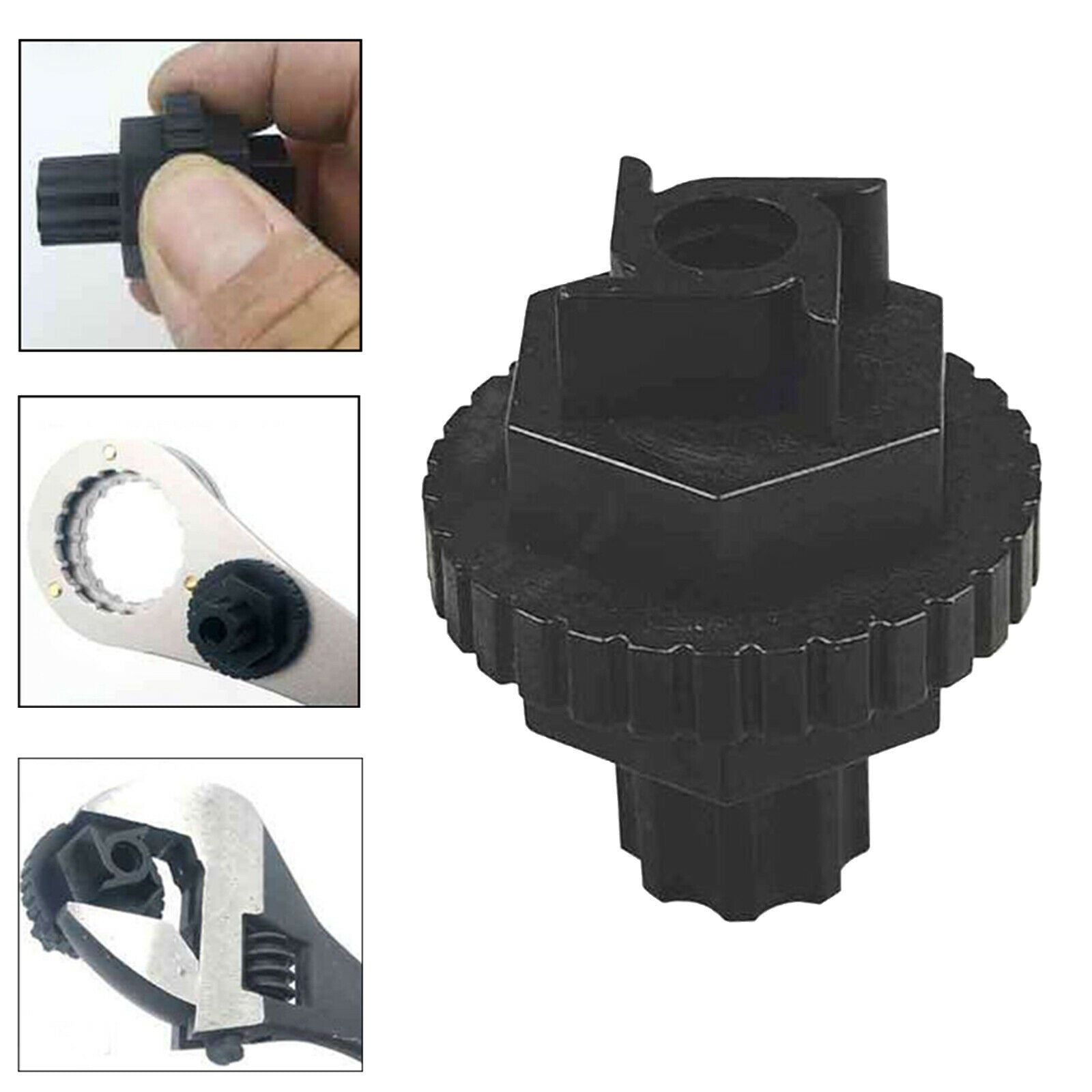 2 In 1 Bike Crank   Removal Tool Hollow BB Caps Wrench Spanner Remover