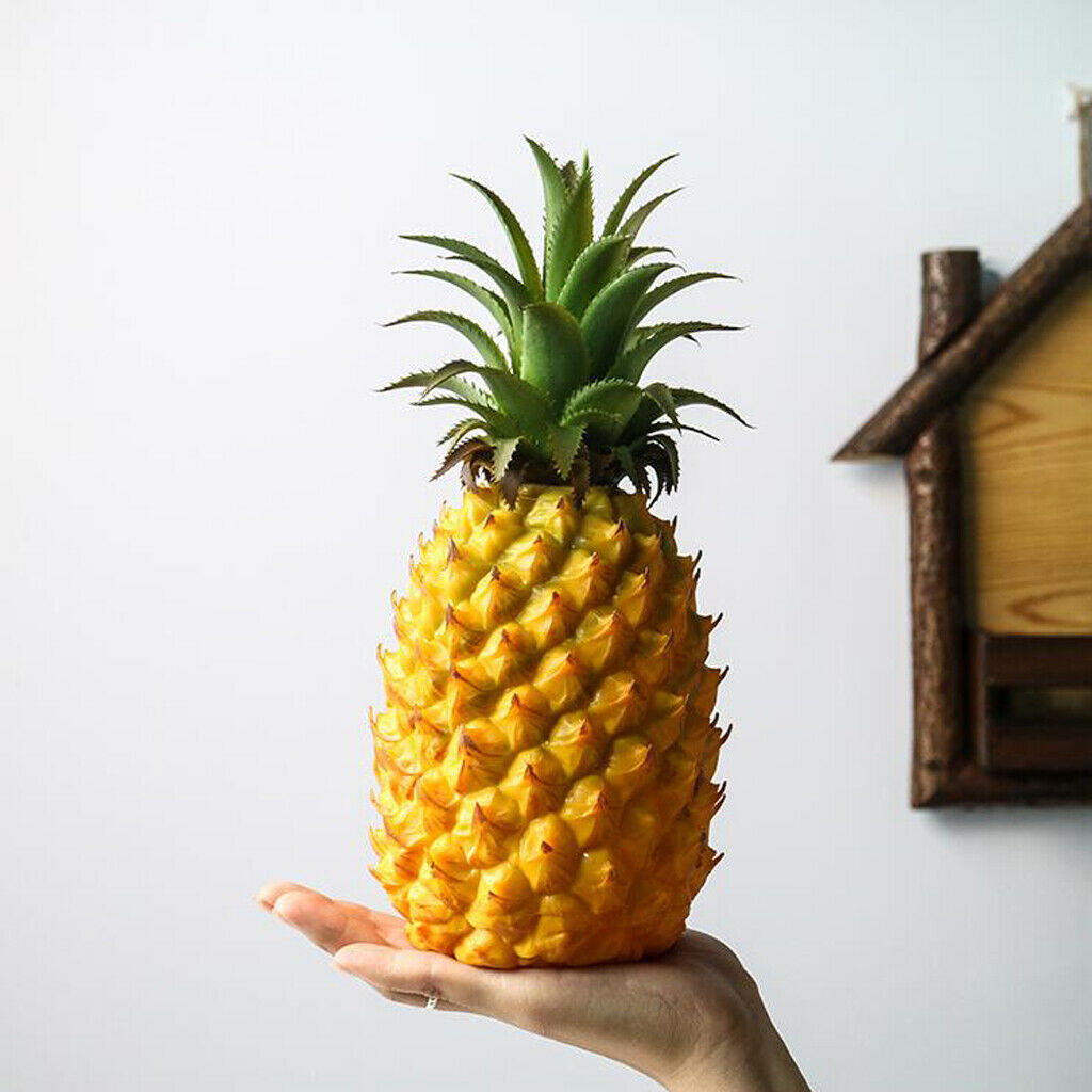 Artificial Pineapple Fruits Realistic Artificial Fruits Decorative Plastic