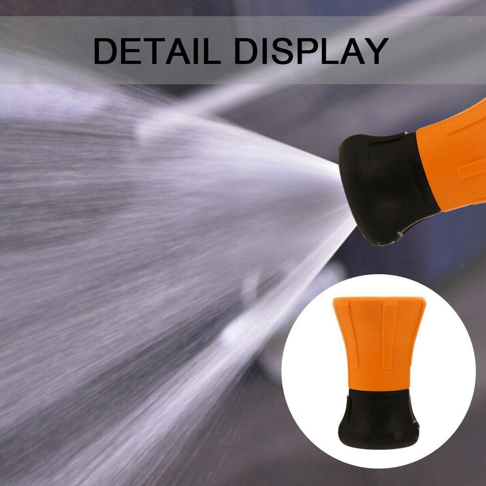 Garden Water Hose Nozzle High Pressure Sprayer for Washing Dirt,Car Cleaning
