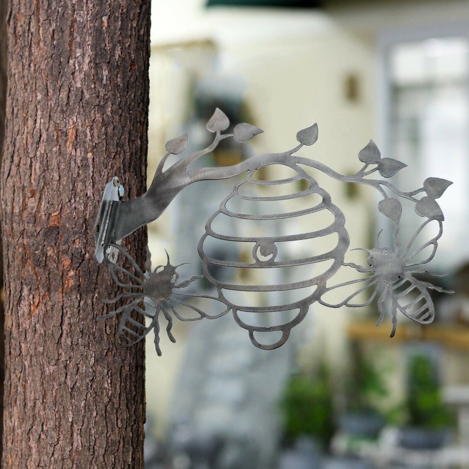 Garden Stake Decorative Metal Fairy Silhouette Statue for Home Decor Fenced